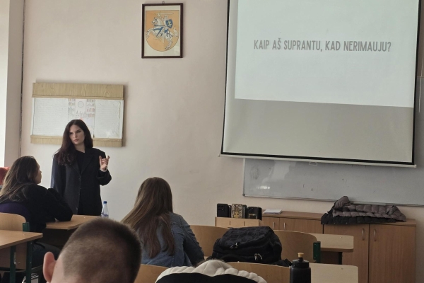 Paskaita: „Pasiruošimas egzaminams be nerimo“